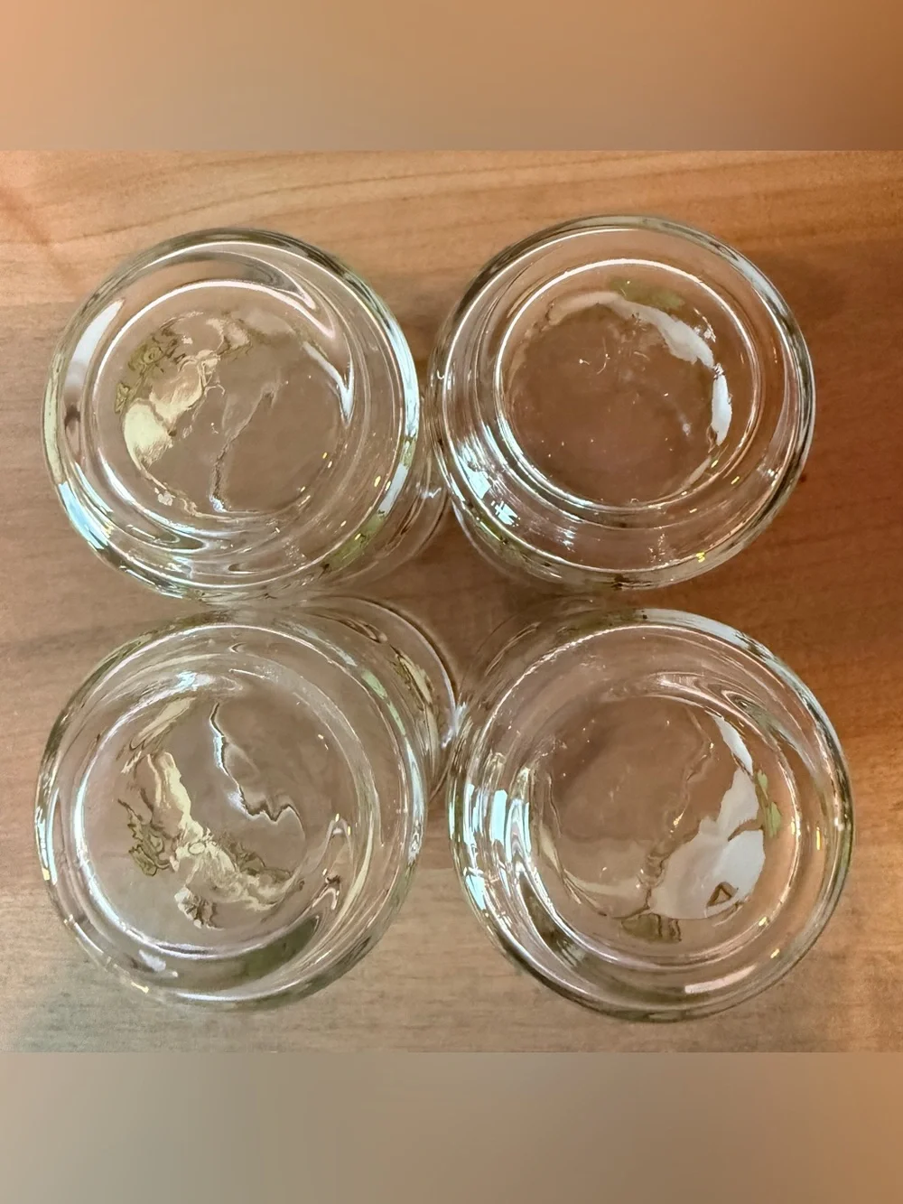 Vintage Franco Mushroom Drinking Glasses Set of 4 1970s Retro 🍄